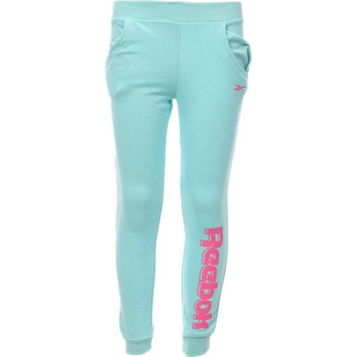 Jogging bleu fille Reebok Wood Mark Jogger