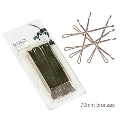 Pinces guiches 70mm bronzes X30