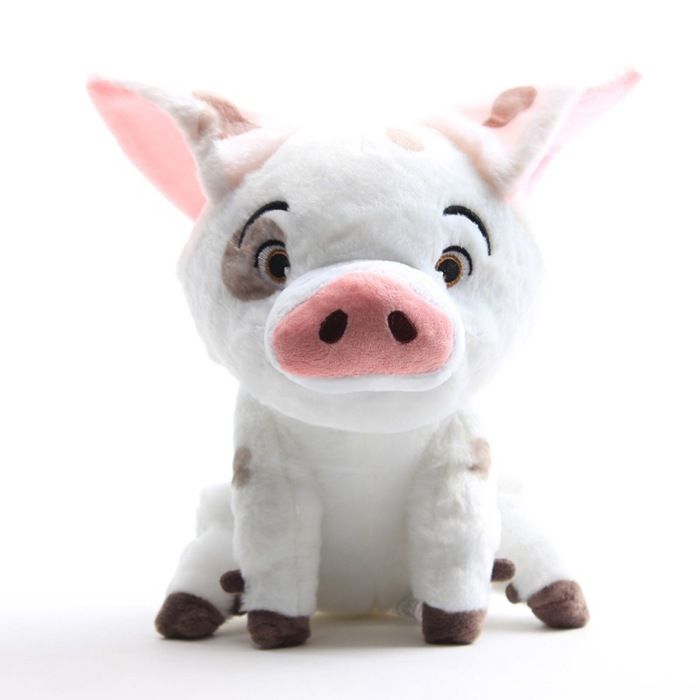 Meilleurs prix pour Peluche -YIBUJIAZU-Moana cochon de compagnie Baia mignon animal en peluche cochon assis c- jouets cadeaux de Noël pour enfants