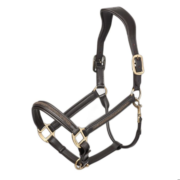 Licol pour cheval cuir LeMieux Crystal - Full