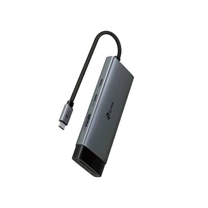 Concentrateur USB Type-C - TPLINK - Hub 7 Ports - HDMI 4K 60Hz - PD 100W - 200MBps