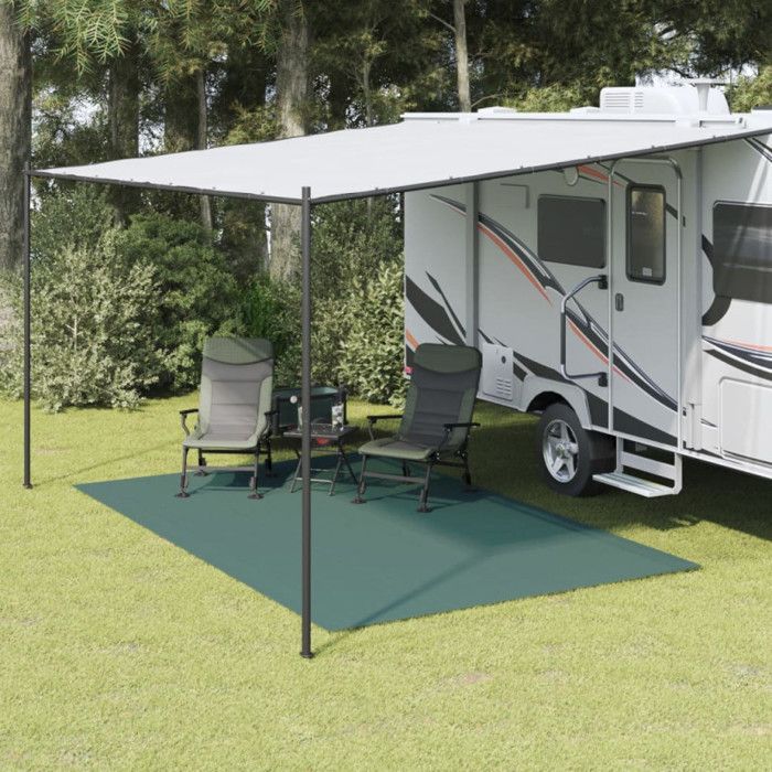 Tapis de tente vert 4x25 m