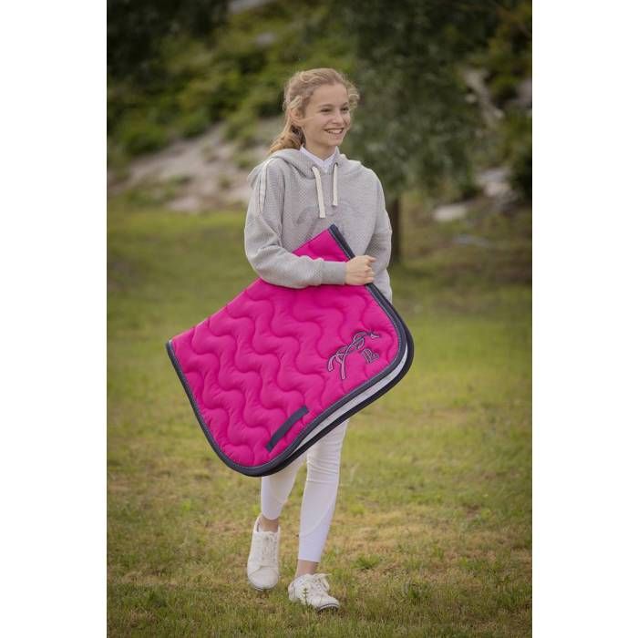 Tapis de selle Classique Fuchsia - PENELOPE COLLECTION