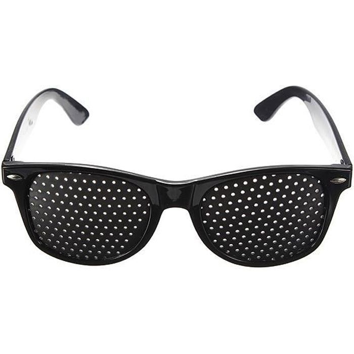 Comparer les prix de NEUFU Lunettes Trous Sténopé Grille Vision Améliorer Vue Exercice Yeux Pinhole Glasse-keeper