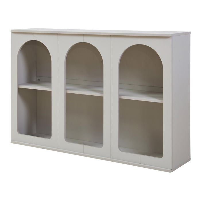 Buffet Trorhun 120 x 30 x 80 cm gris