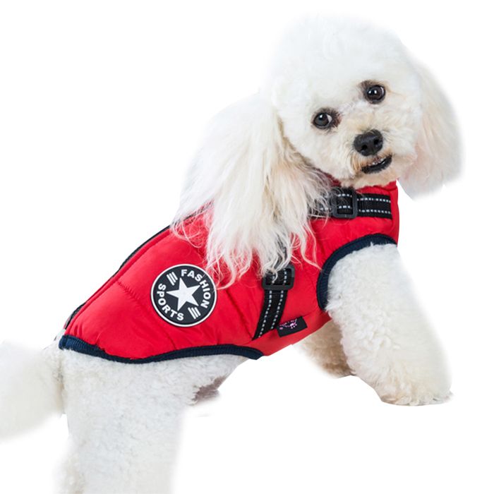 Meilleurs prix pour Vêtements dautomne et dhiver pour animaux de compagnie vêtements imperméables et chauds en coton rembourré pour chiens