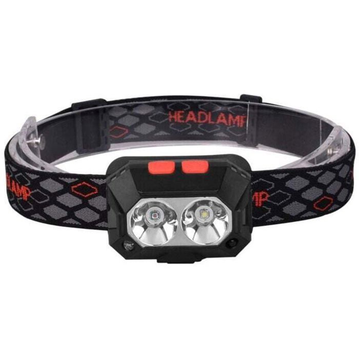 Lampe Frontal Puissante Usb Rechargeable 6 Modes Lampe Frontale Camping 1000 Lumin Ipx4 Étanche Durable 6-8 Heures Pour Pêche