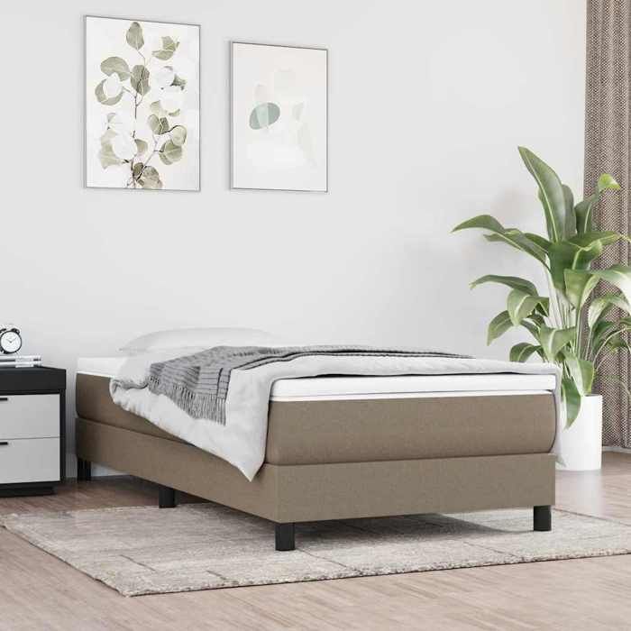 SOLO - NEUF Matelas 90x200cm - extra confortable - 1 PERSONNES - Matelas à ressorts ensachés pour enfants fermeté moyenne taupe 80x SOLO - NEUF Matelas 90x200cm - extra confortable - 1 PERSONNES - Matelas à ressorts ensachés pour enfants fermeté moyenne taupe 80x