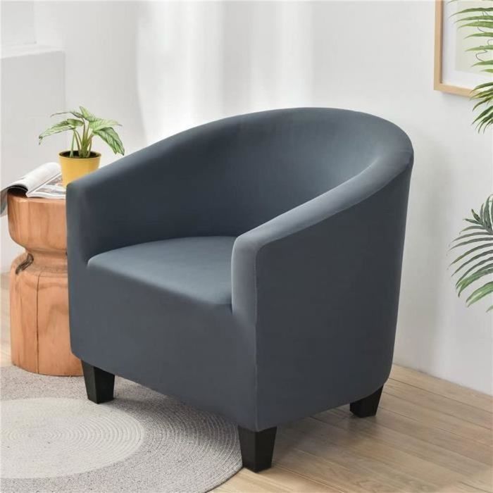 Fauteuil Cabriolet Extensible Antidérapant Couleur Unie