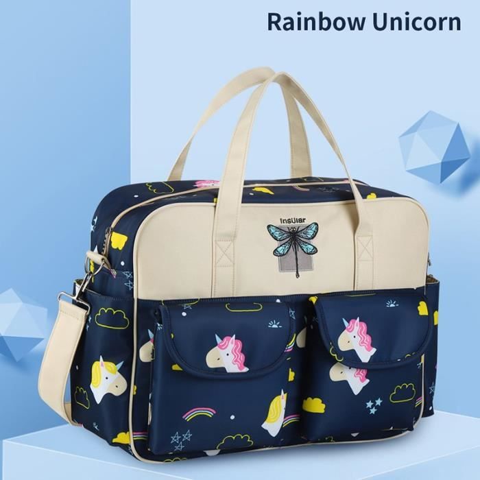 Sac à langer 3 en 1 RUBY (avec lit intégré) – Little Licorne