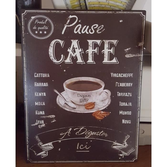 Plaque Humoristique Antic Line – Il Parait Que L'alcool… 25x33 Cm – Neuf