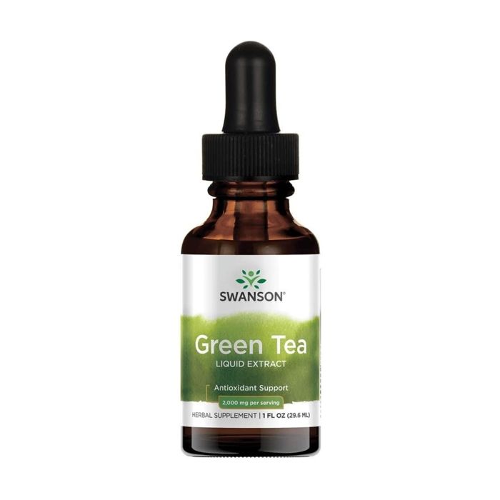 Complément Alimentaire Swanson - Extrait De Thé Vert 500 Mg - Boîte De 60 Gélules - Neuf