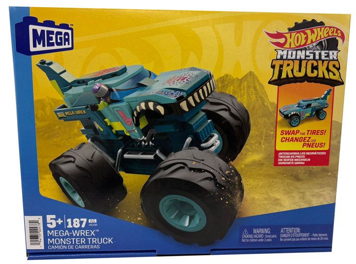 MEGA Construx - Monster Truck Wrex Hot Wheel - Coffret de