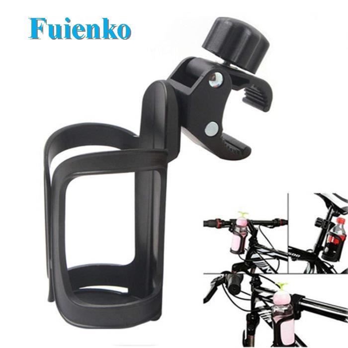 Fuienko Universel Rotation 360 Degrés Support Gobelet et Bouteille d'eau Porte-gobelet poussoirs pour vélos Porte Bidon Vélo