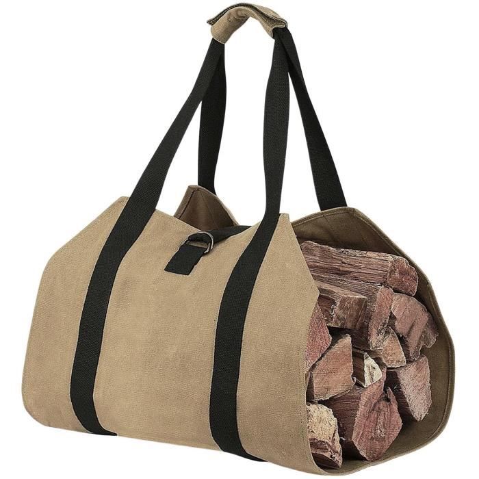 Sac transport bois top de chauffage