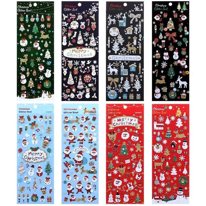 Joyeux Noël Fond Décoration Murale Stickers Muraux Amovibles _spe18439