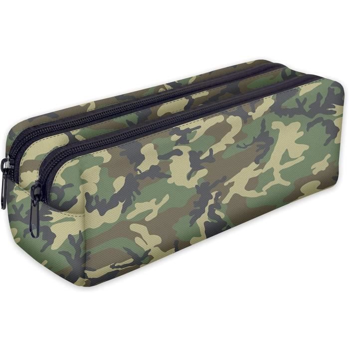Trousse Scolaire Et De Toilette Multifonction - Format 20x14 Cm - Fermeture éclair - Plus De 60 Motifs Et Couleurs Au Choix - Idéale Pour Crayons, Maquillage, Voyage