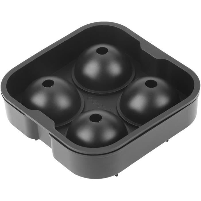 Moules à Glaçons Ronds En Silicone - 16 Cavités, Diamètre 6 Cm | Pour Boules De Glace Whisky, Démoulage Facile