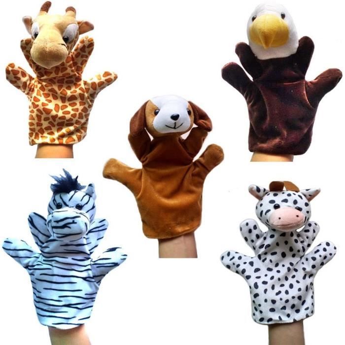Marionnette à Main Dinosaure DRESSOOS - Peluche Verte 30 Cm, Jouet Interactif Pour Enfants, Histoires Et Jeux Créatifs - 13