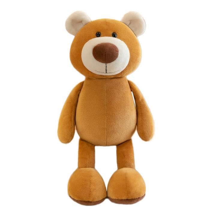 Ours brun - 25 cm-28 cm - Jouets animaux en peluche doux, Poupées, Lapin,  Chien, Ours, Loup, Modèle de cadeau - Cdiscount Jeux - Jouets