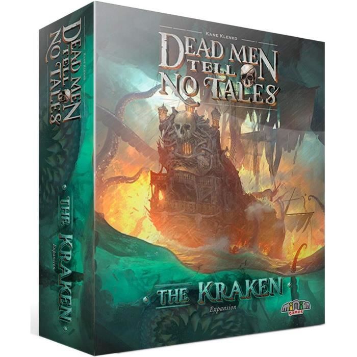 4 Miniatures Du Kraken Et Tentacules Pour Jeu De Société Dead Men Tell No Tales - Occasion Jamais Jouées