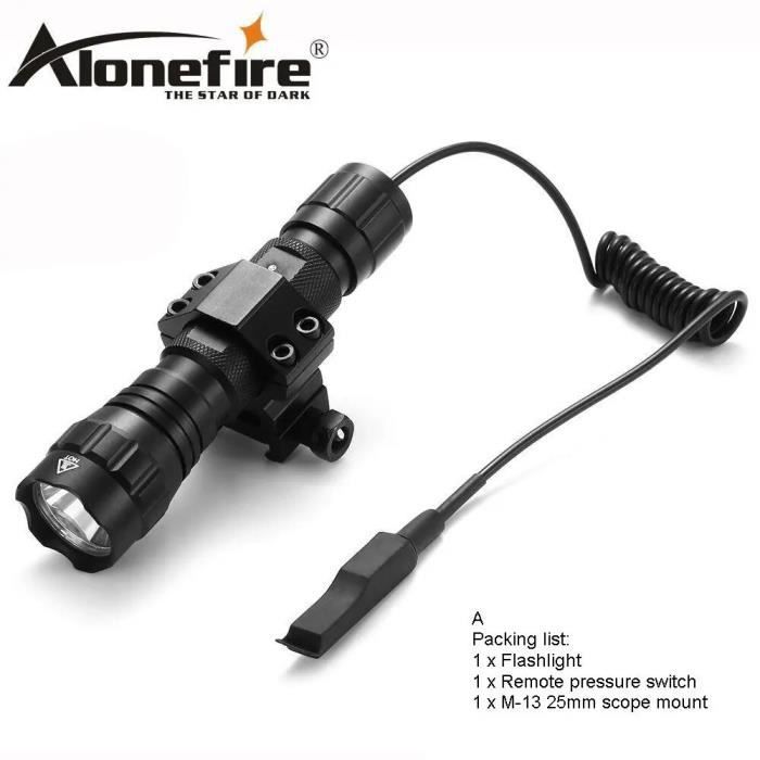 Support Commutateur Pour Lampe Tactique M300/M600 - Compatible Mlok/Keymod 20mm