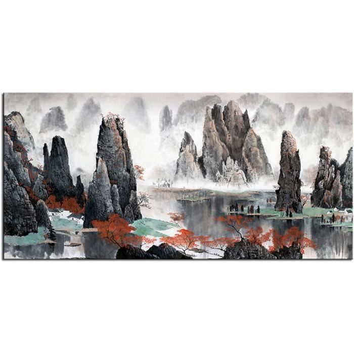 ZHXXFD Diamond Painting Strass Complet Paysage 55x90 Broderie Diamant Kit Complet Grand Format Téléphérique San Francisco Stitch Tableau 5D Peinture
