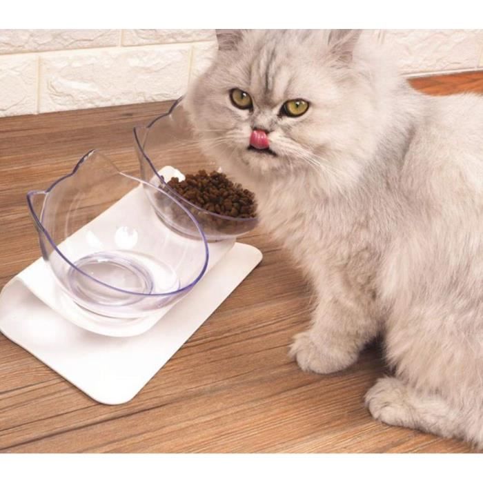 Creative Double Gamelle Antiderapante Avec Support Sureleve Pour Nourriture Et Eau Pour Animaux Domestiques Ideal Pour Les Chats Et Cdiscount Creative Double Gamelle Antiderapante Avec Support Sureleve Pour Nourriture Et Eau Pour Animaux Domestiques Ideal Pour Les Chats Et Cdiscount