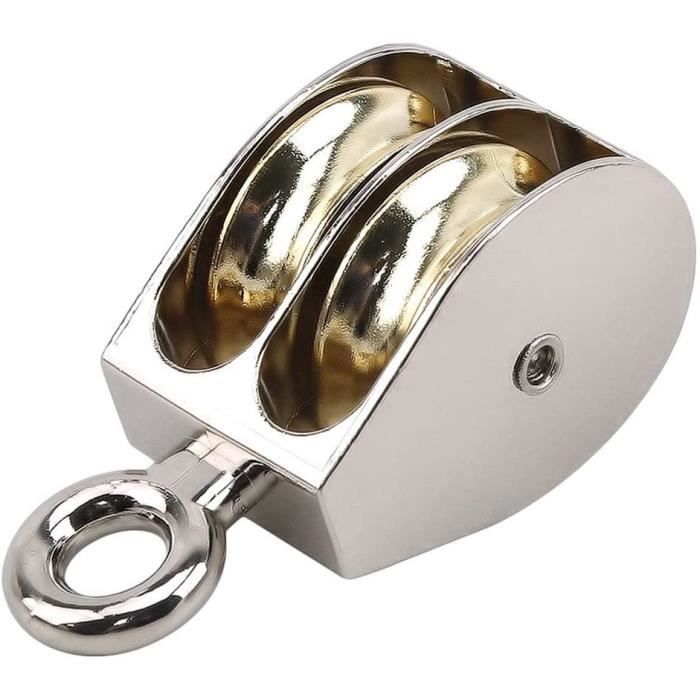 Roue De Poulie, Rouleau De Poulie Robuste, Bloc De Poulie En Acier