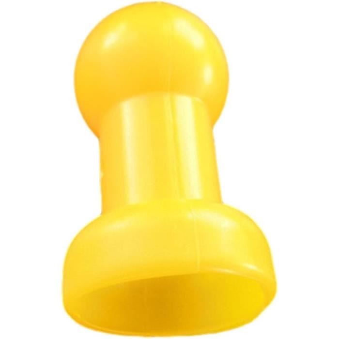 Lot De 5 Embouts Pour Poteaux De Trampoline - Plastique Noir, 7,3 Cm - Protection Sécurité Extérieur