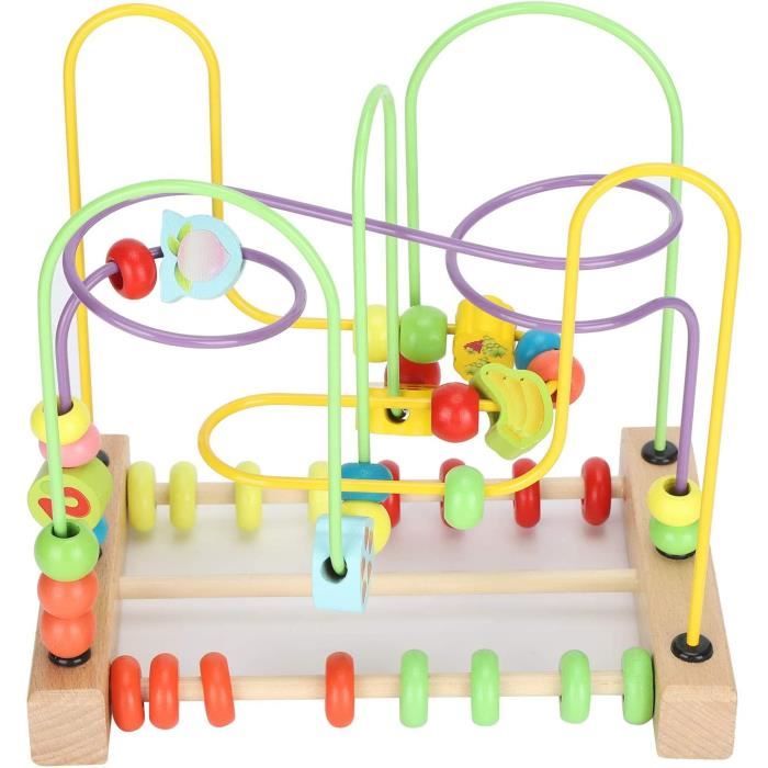 jacootoys Maze of Wooden Beads Animal Motor Skills Circuits Roller Coaster Educational Toys Child Boy Girl Gift jacootoys Maze of Wooden Beads Animal Motor Skills Circuits Roller Coaster Educational Toys Child Boy Girl Gift