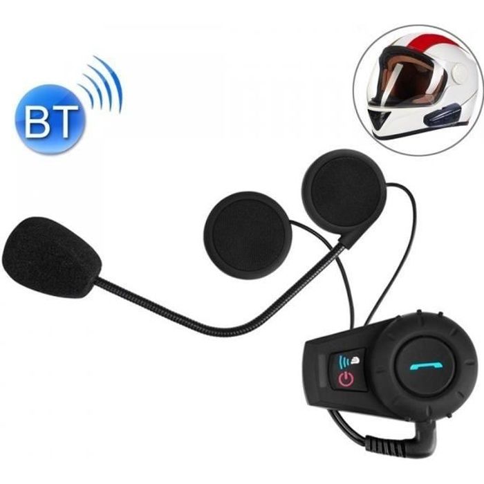 BETOWEY Intercom Moto Duo pour 2 Casques, BT-S2 Kit Oreillette Bluetooth  Moto Interphone Main Libre - 2 Pack, Microphone Dur : : High-Tech