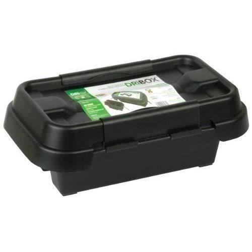 Boitier étanche DRIBOX pour connexions électriques en extérieur - 200 x 90 x 90 mm - Noir