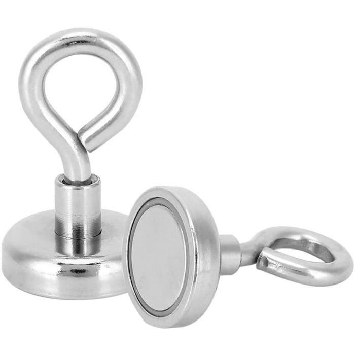 Lot De 2 Aimants Télescopiques Extensibles (13 à 64 Cm) En Acier Inox - Pour Ramasser Vis, écrous, Clés Dans Endroits Difficiles