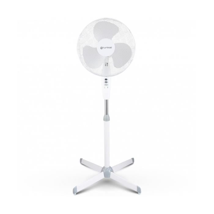 Grunkel - Ventilateur sur pied 3 vitesses