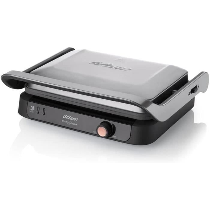 Arzum TOSTCU AR2001 Delux Machine a croque-monsieur en metal ...