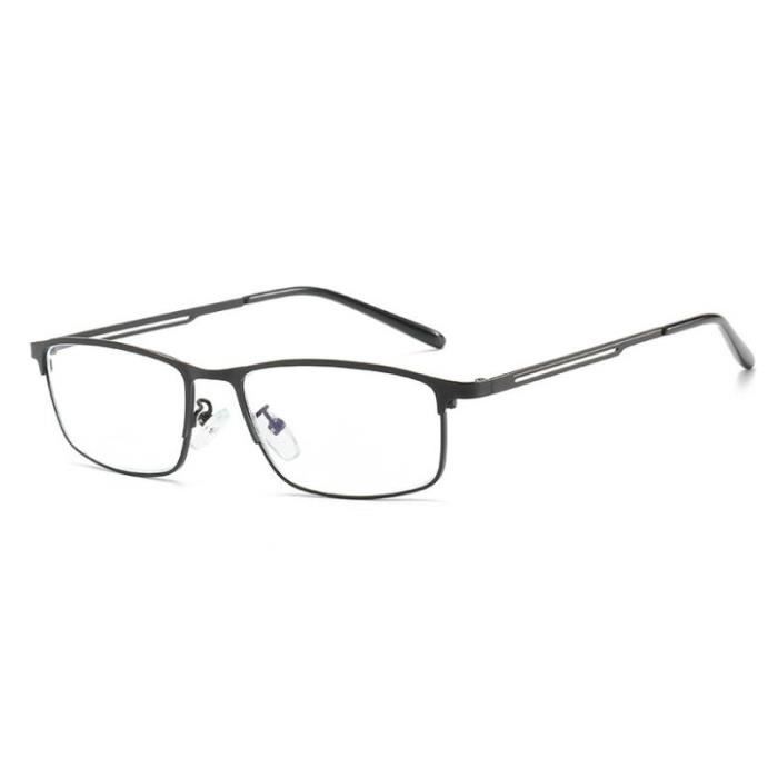 Lunettes De Lecture Demi-Lune Mini Brille - Monture Métal Vintage - Unisexe - Avec Étui