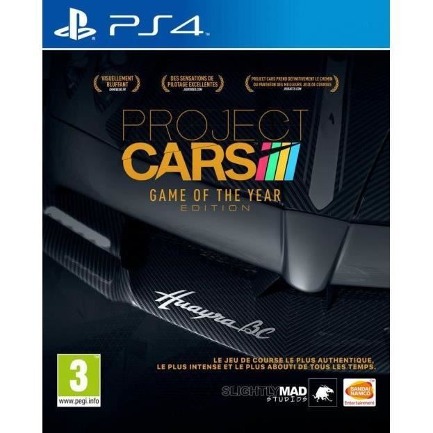 Jeu De Course - Bandai Namco Entertainment - Project Cars - Edition Game Of The Year - PS4 - Mode En Ligne