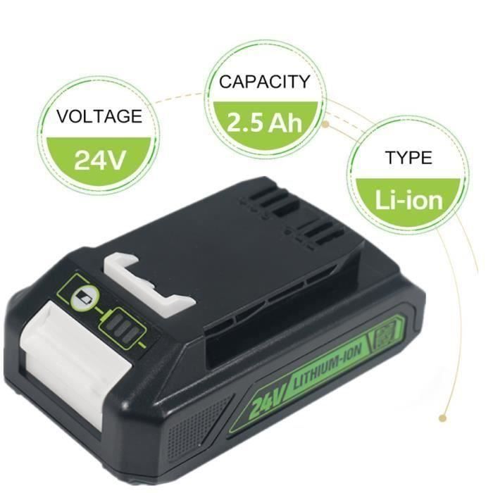 Batterie Li-ion 25.2v Batterie Robot Tondeuse Exmate 25.2V 2300mAh - Compatible Ambrogio L30/L50 Et Zucchetti Batterie Ambrogio L30 L50