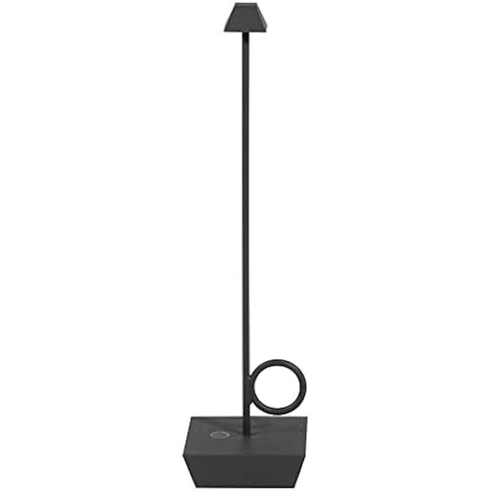Lampe de table portable - BROGGI - Bugia - Aluminium - LED 2.2W - Rechargeable USB