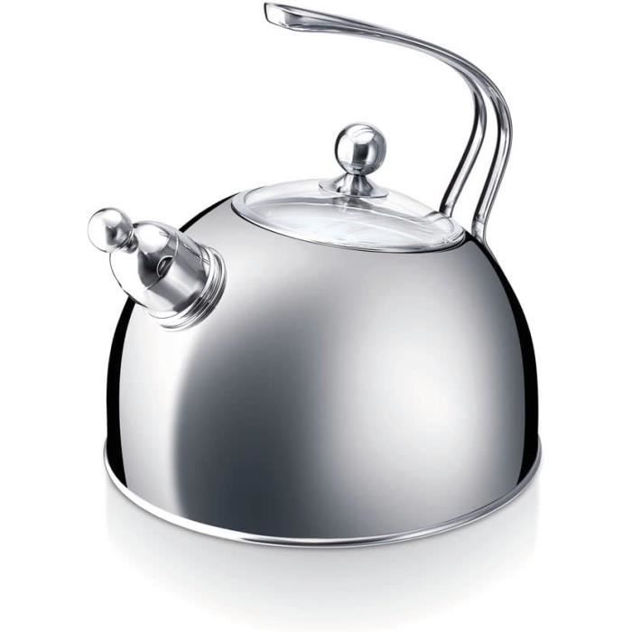 Bouilloire sifflante inox 2.5L Ibili - Des ingrédients qui