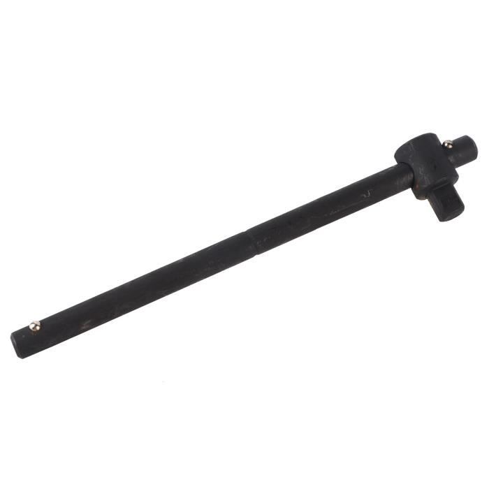 Clé à Poignée En T Coulissante 1/2" – Barre D’Extension Glissière Tête Carrée Mobile Pour Douilles, Très Robuste