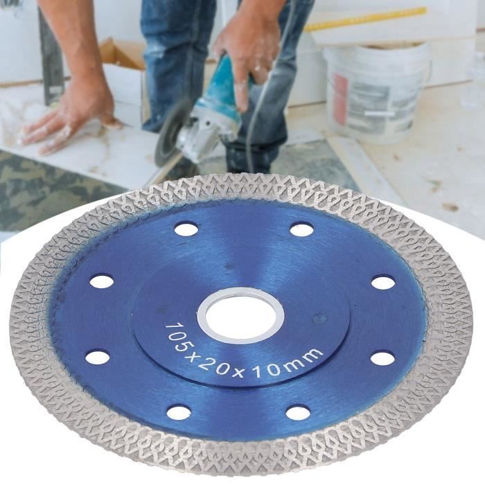 Lame de scie diamantée 115mm pour pierre, béton, marbre et granit