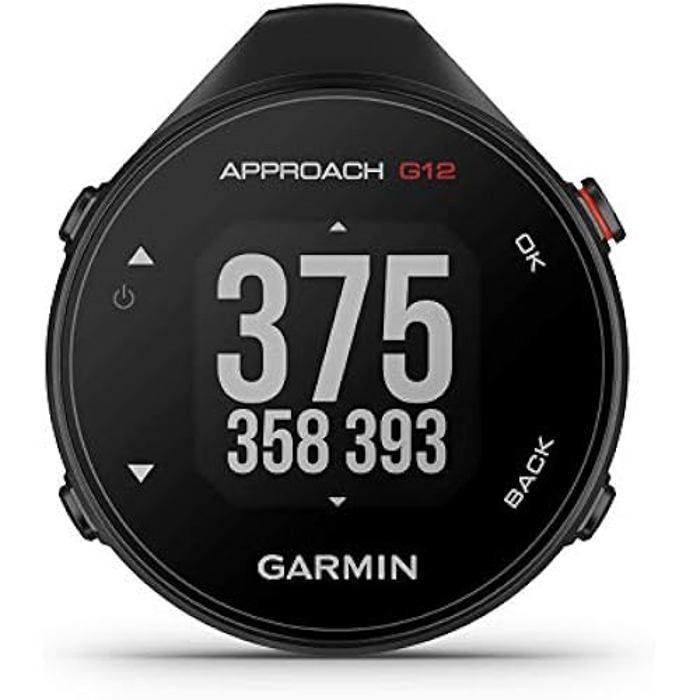 GPS de golf GARMIN Approach G12 42 000 parcours préchargés Vue détaillée du Autonomie 30h