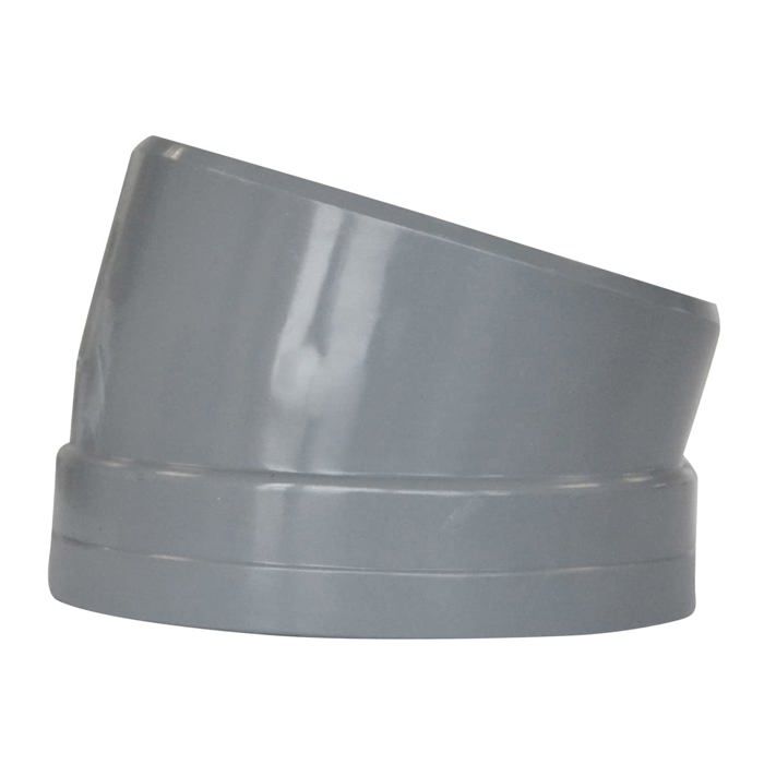 Coudes PVC 22°30 Jardibric - Raccords D'évacuation - Mâle Femelle - 40