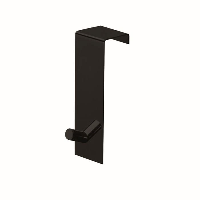 PATÈRE AU-DESSUS DE LA PORTE NOIR MAT