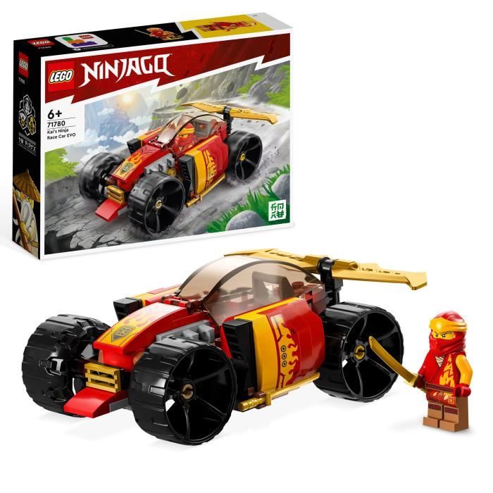 LEGO® NINJAGO 71791 La Voiture de Course Spinjitzu : le Pouvoir du Dragon  de Zane, Jouet Enfants 7 Ans jaune - Lego