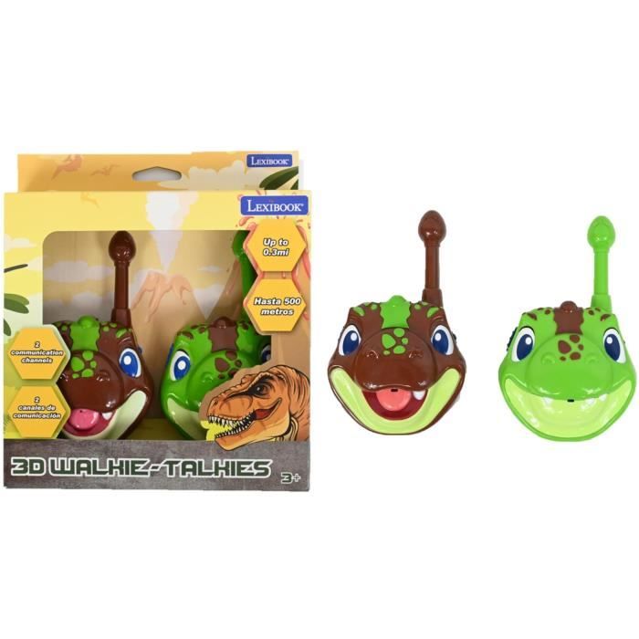 Talkies walkies Dinosaures 3D