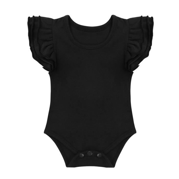 Bebe Fille Body Manche Courte Volant Combinaison Barboteuse Costume Bapteme Tenue Ete 2 24 Mois Noir Noir Cdiscount Pret A Porter Bebe Fille Body Manche Courte Volant Combinaison Barboteuse Costume Bapteme Tenue Ete 2 24 Mois Noir Noir Cdiscount Pret A Porter