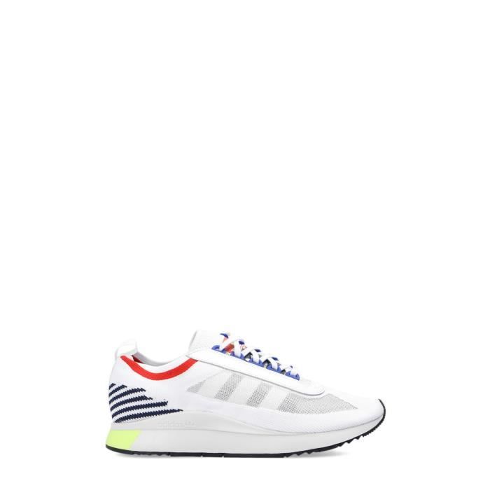 Adidas Fv9492 Femme Blanc Polyester Baskets Blanc - Cdiscount Chaussures
